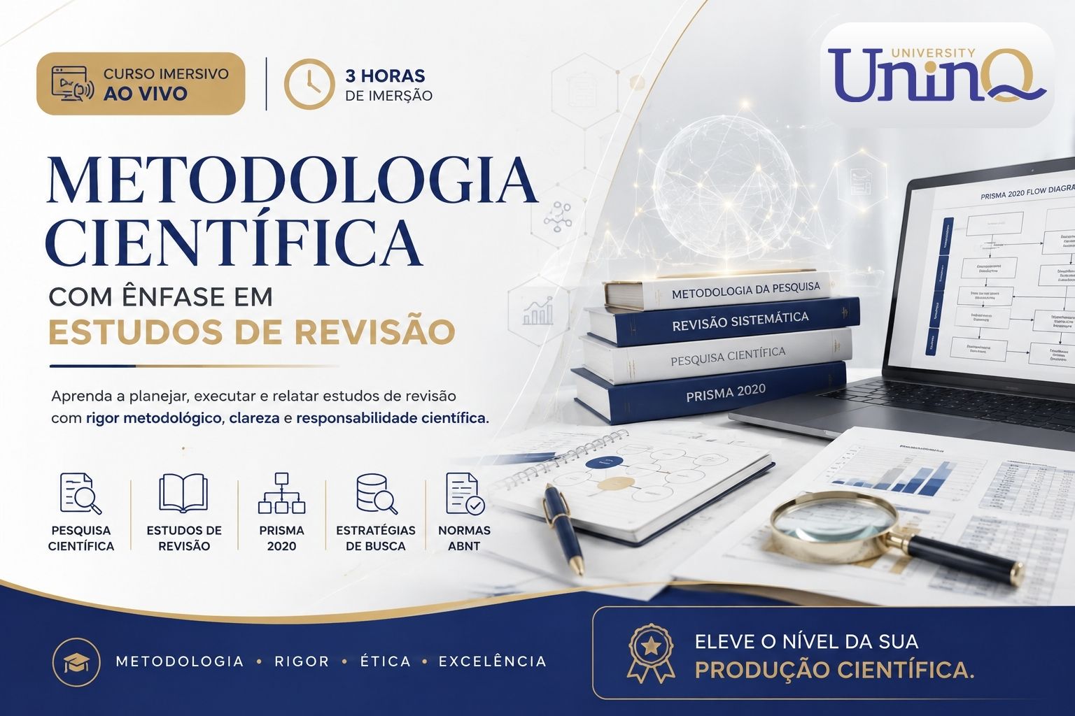 Descripción Metodologia Científica com Ênfase em Estudos de Revisão